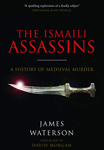 Book cover: “The Ismaili Assassins” with a dagger image.