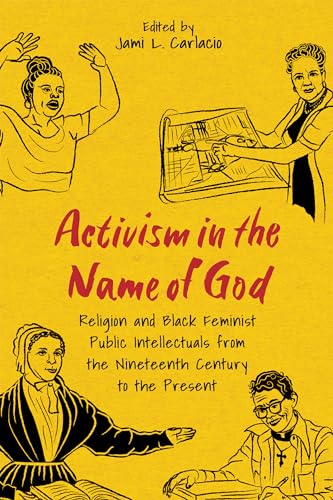Book cover with illustrated portraits of Black women and text about activism.