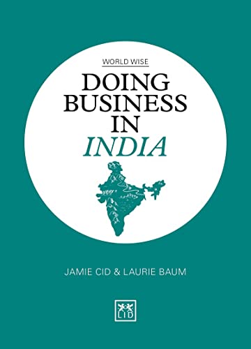Book cover: "Doing Business in India" with map of India illustration.