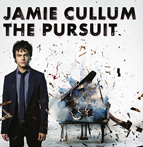 CD case featuring Jamie Cullum’s portrait, titled “The Pursuit”, with a barcode.