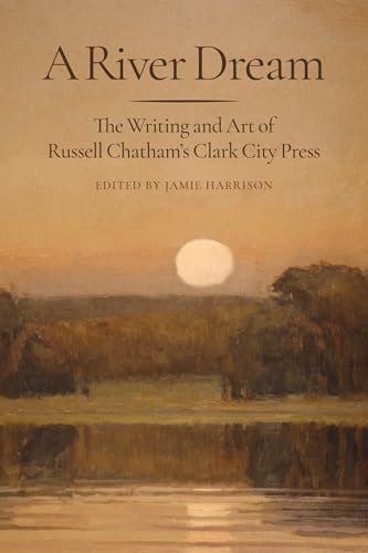 Book cover with a landscape painting of a river and rising moon.