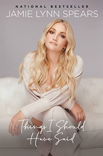 Book cover featuring Jamie Lynn Spears, titled “Things I Should Have Said”.