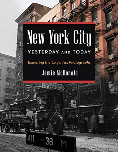 Book cover: historic New York City street scene with title and author.