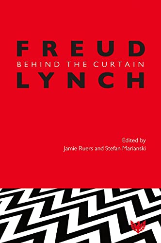 Red book cover with white text: "Freud/Lynch : Behind the Curtain.