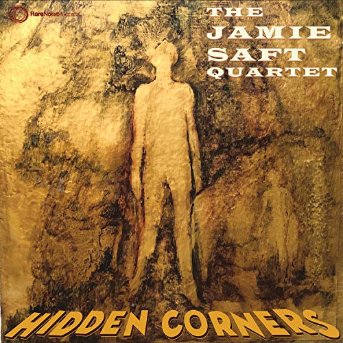 CD cover for Jamie Saft’s “Hidden Corners” featuring abstract figure art.