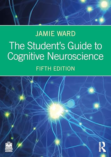 Book cover: "The Student's Guide to Cognitive Neuroscience," fifth edition, with brain imagery.