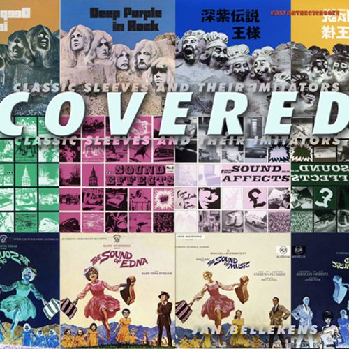 Book cover featuring a collage of colorful, iconic record album art.