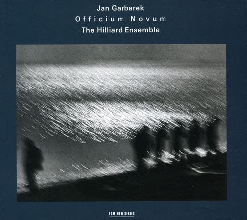 CD cover for "Officium Novum" by Jan Garbarek & The Hilliard Ensemble.