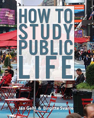 Book cover with large text “How to Study Public Life” against a city scene.