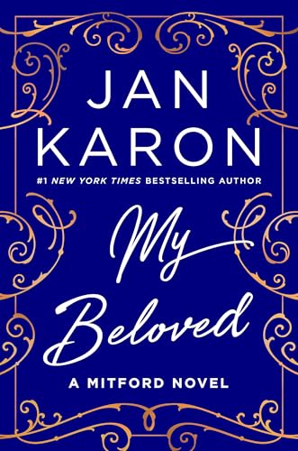 Book cover for “My Beloved” by Jan Karon, with ornate gold details.