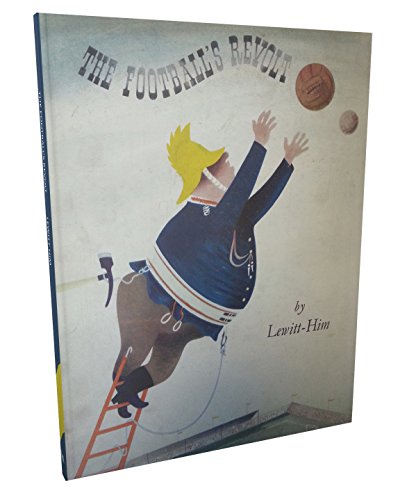 Book cover: illustrated man reaching for a football on a ladder.