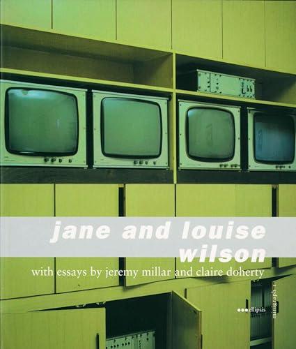 Book cover with rows of vintage televisions in yellow shelving.