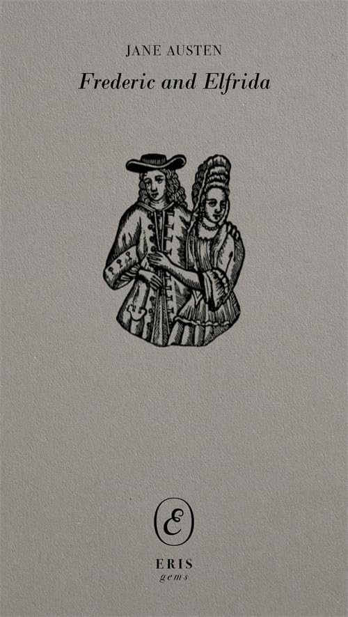 Book cover: "Frederic and Elfrida" with sketched figures and publisher's logo.