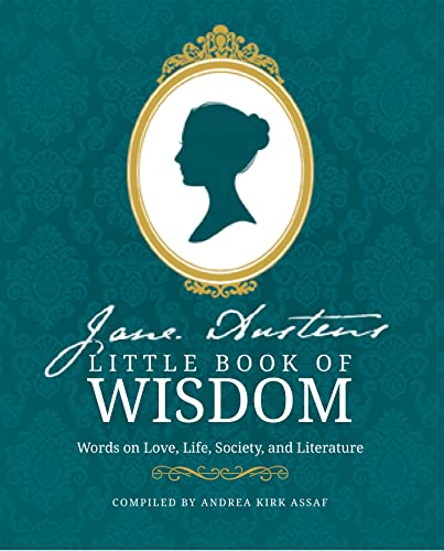 Teal book cover with silhouette of a woman’s profile in gold frame.