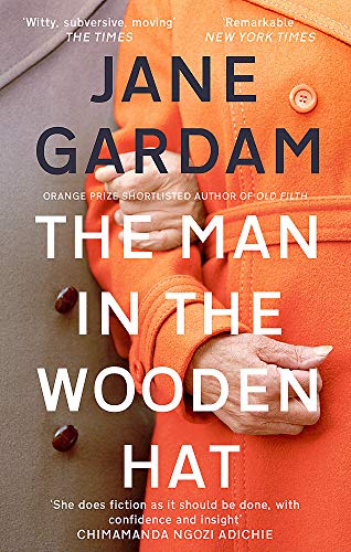 Book cover showing two people's hands resting together, wearing orange and grey coats.