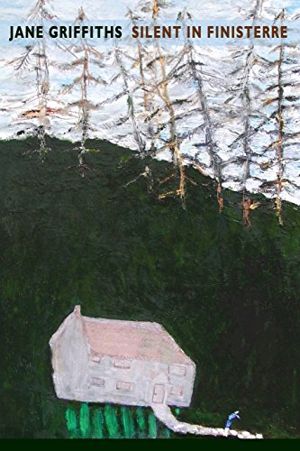 Book cover: painted landscape with a house, trees, and a distant figure.
