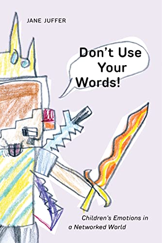 Book cover: colorful, childlike drawing of a robot with a sword.