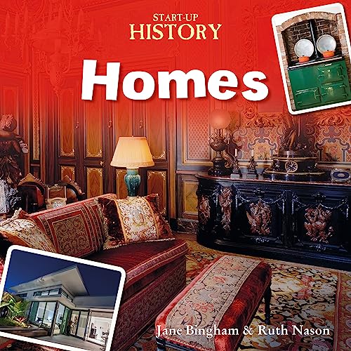 Book cover: "Homes" with images of historic and modern houses.