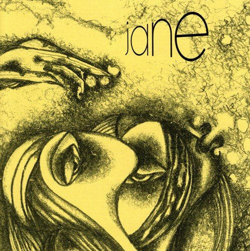 Yellow CD cover with sketched faces and the word "jane" above.