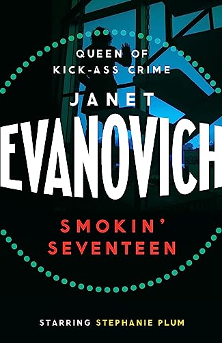 Book cover for "Smokin' Seventeen" by Janet Evanovich, featuring a silhouetted figure.