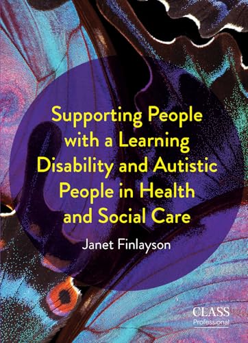 Book cover with butterfly wings and text about learning disabilities.
