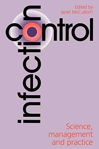 Book cover for “Infection Control” with bold text and red accents.