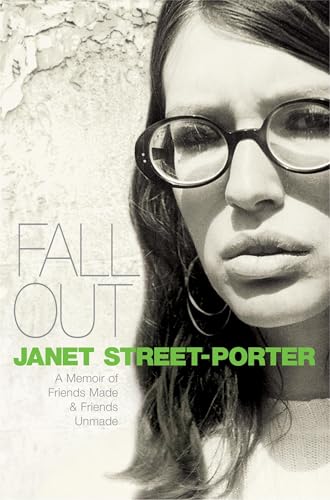 Book cover: “Fall Out” by Janet Street-Porter, portrait of a woman.
