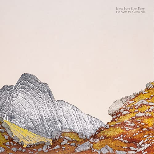CD cover: sketched mountain landscape in grayscale and yellow tones.