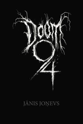 Black cover with white, jagged text reading "Doom 94" and "Jānis Jonevs".