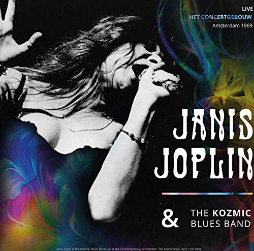 Janis Joplin performing live with The Kozmic Blues Band, 1969 album cover.