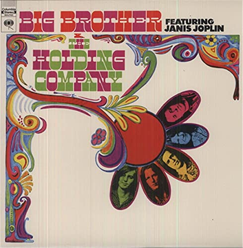 Vinyl record cover featuring psychedelic art and portraits of Big Brother and the Holding Company.