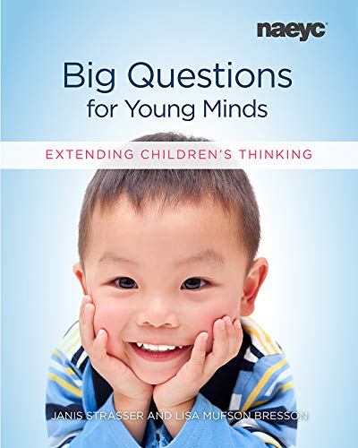 Book cover with a smiling young boy and the title "Big Questions.