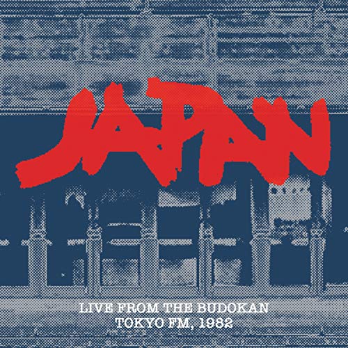 CD cover for "Japan - From The Budokan: Tokyo FM, 1982" with red text.