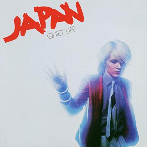 Album cover for Japan’s “Quiet Life” featuring a portrait of David Sylvian.