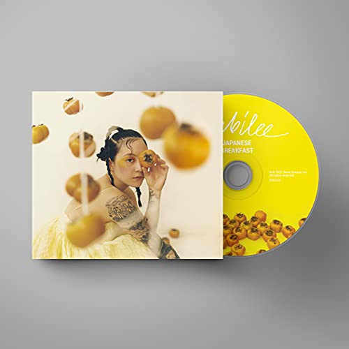 “Jubilee” CD by Japanese Breakfast, featuring a woman with persimmons.