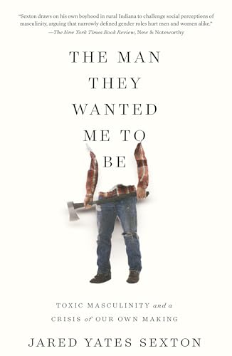 Book cover showing a headless man in a flannel shirt holding an axe.