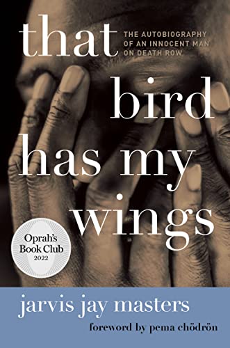 Book cover: close-up of hands covering face, title "That Bird Has My Wings.