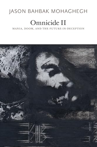 Book cover with distressed, grayscale image of a face in shadow.