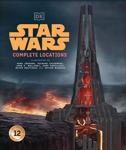Star Wars book cover featuring a detailed illustration of a tall, spired building.