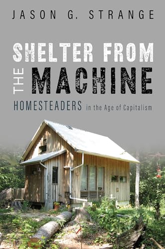 Book cover featuring a small, weathered wooden cabin in a forest.