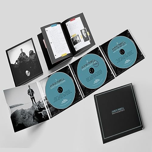 Jason Isbell’s “Southeastern” 10 Year Anniversary Edition CD packaging displayed open.