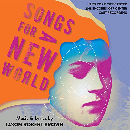 "Album cover with a face silhouette and the title 'Songs for a New World'."