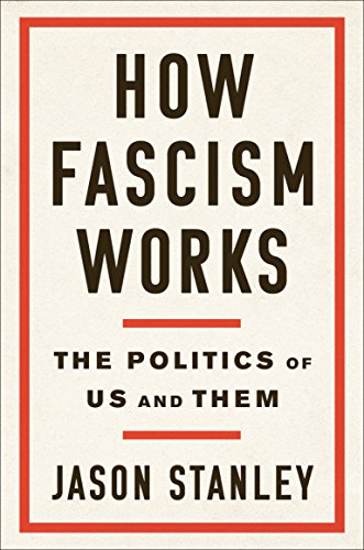 Book cover titled How Fascism Works by Jason Stanley with bold black text on cream.