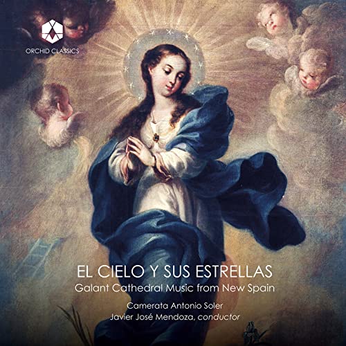 CD cover: painting of the Virgin Mary surrounded by cherubs.