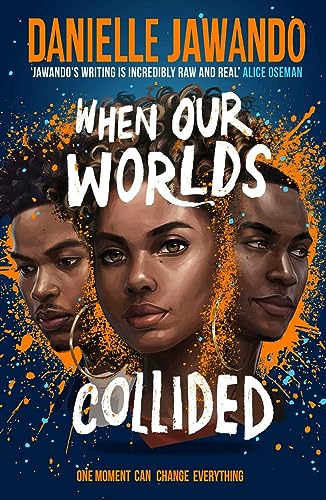 Book cover featuring portraits of three young Black people against a dark blue background.