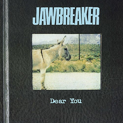 Jawbreaker’s “Dear You” vinyl album cover featuring a donkey in a landscape.
