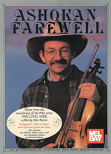 Sheet music cover featuring Jay Ungar with a violin and cowboy hat.