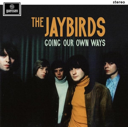 Vinyl album cover for The Jaybirds’ “Going Our Own Ways” featuring band photo.