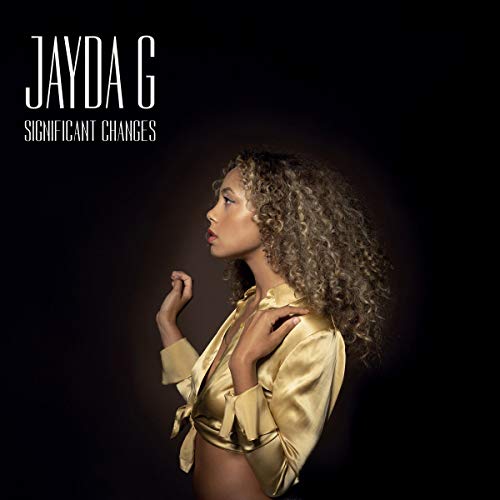 CD cover for Jayda G’s “Significant Changes” featuring a woman in gold.