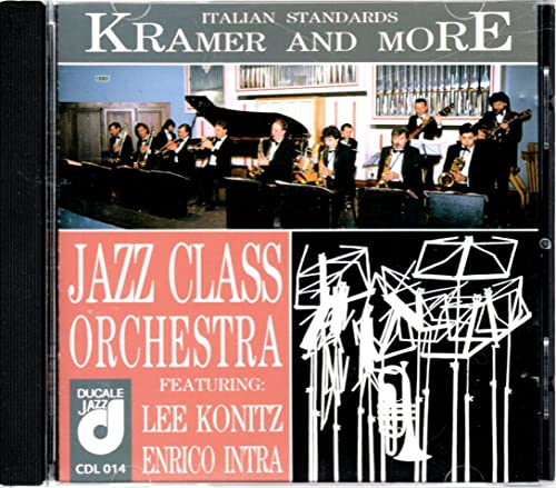 CD cover for "Jazz Class Orchestra - Kramer And More" featuring a jazz band.